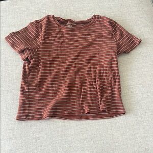 Striped T-Shirt - Red